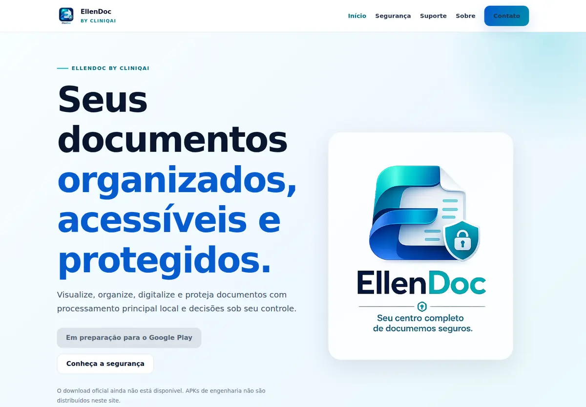 Site oficial do EllenDoc